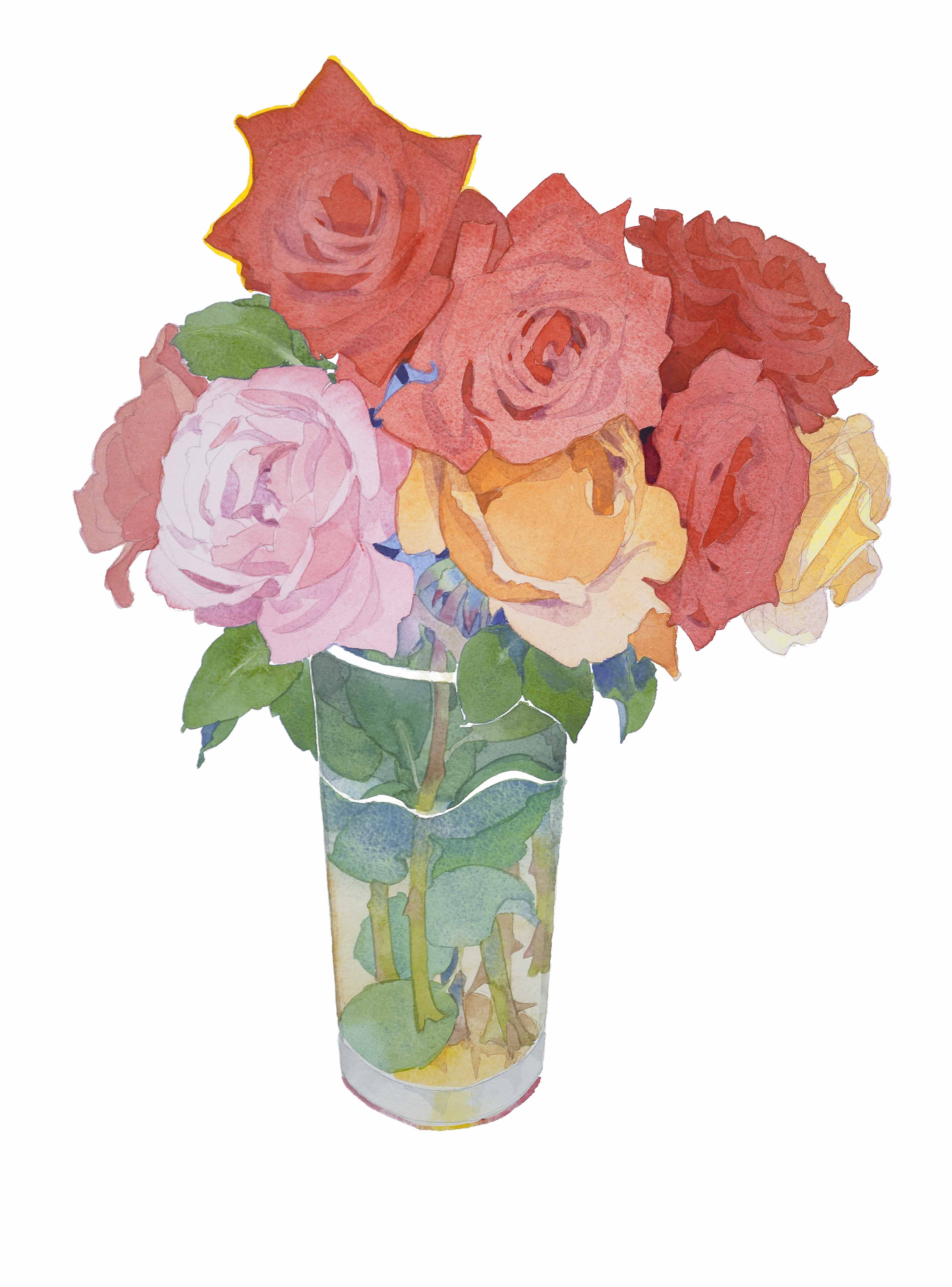 Rose bouquet, 2015