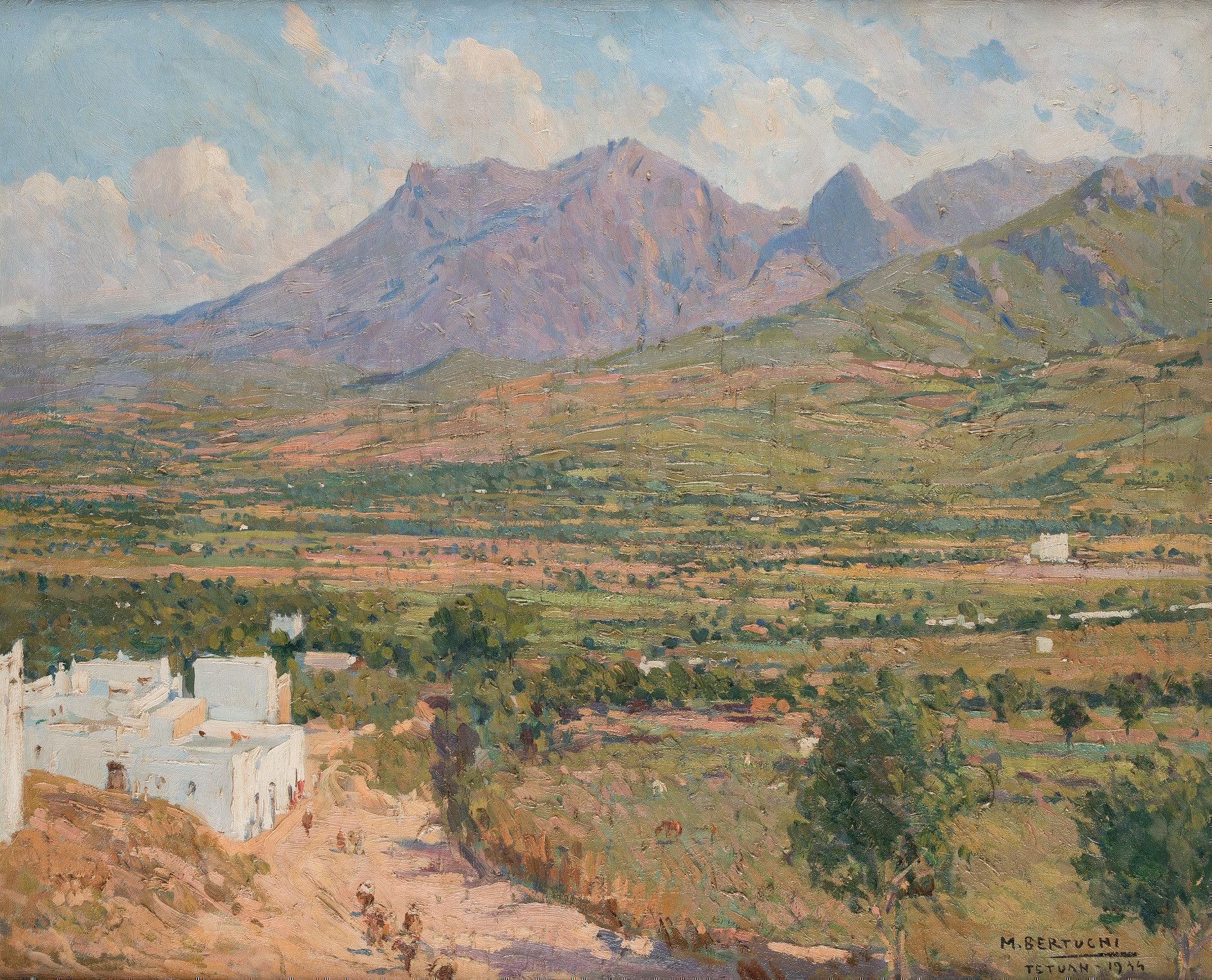 Del valle a las montañas, Tetuán, 1944