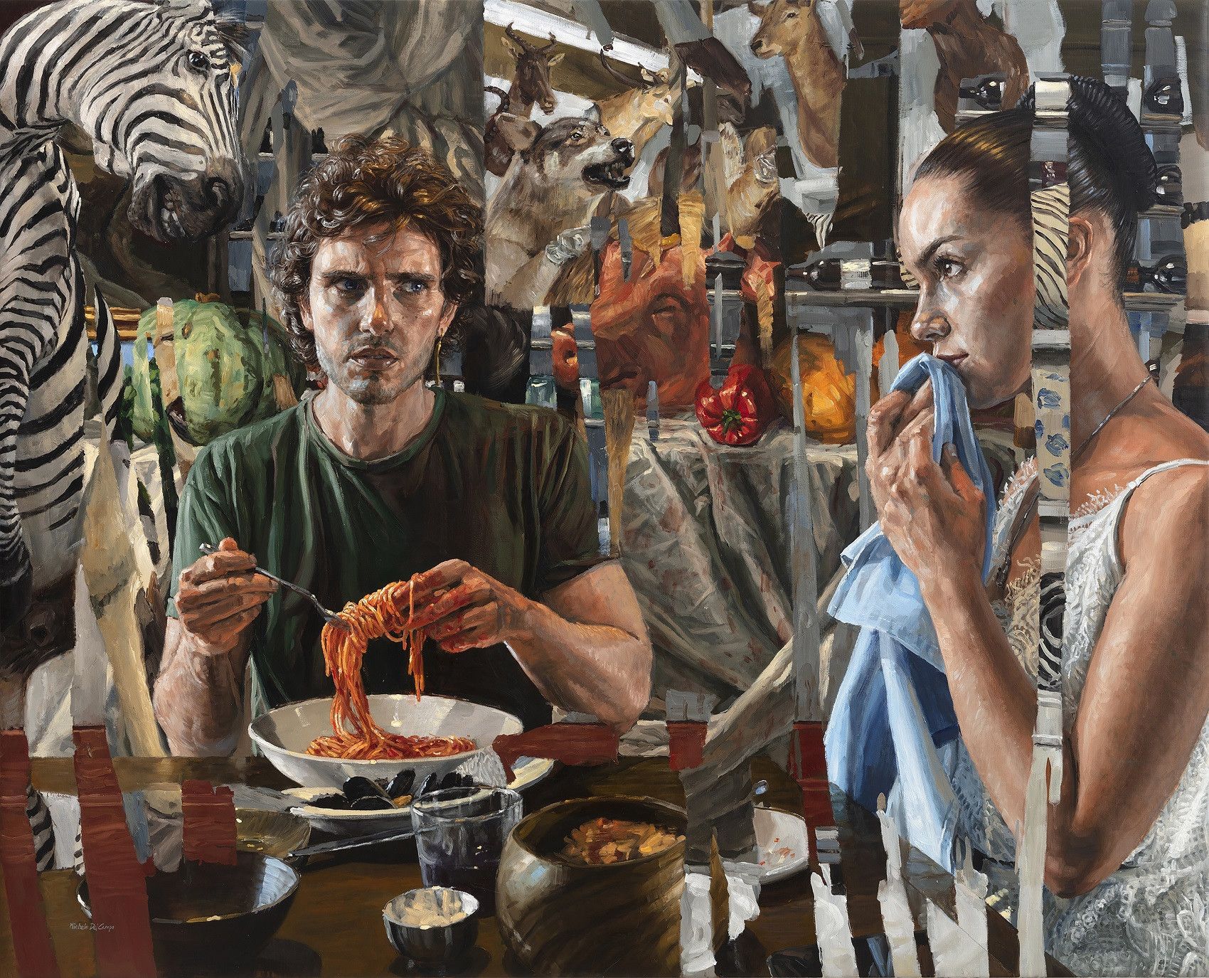 Dinner with the artist
