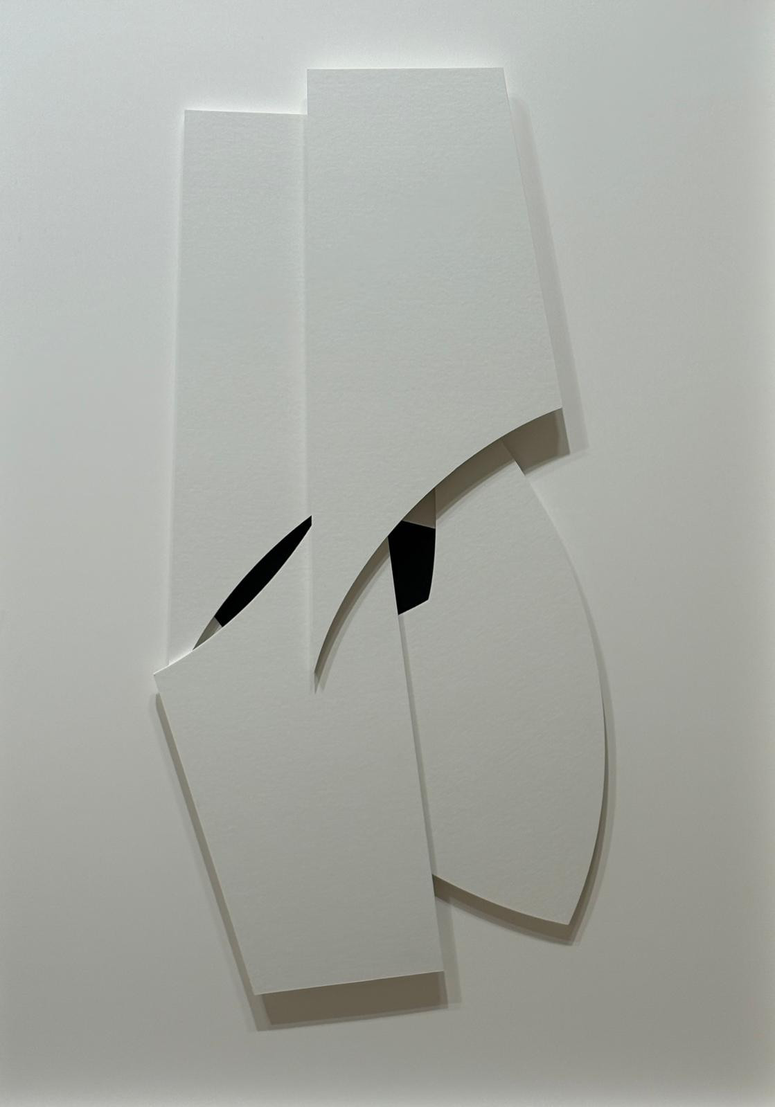 PASS-PARTOUT X, RELIF WITH BLUE, 2023