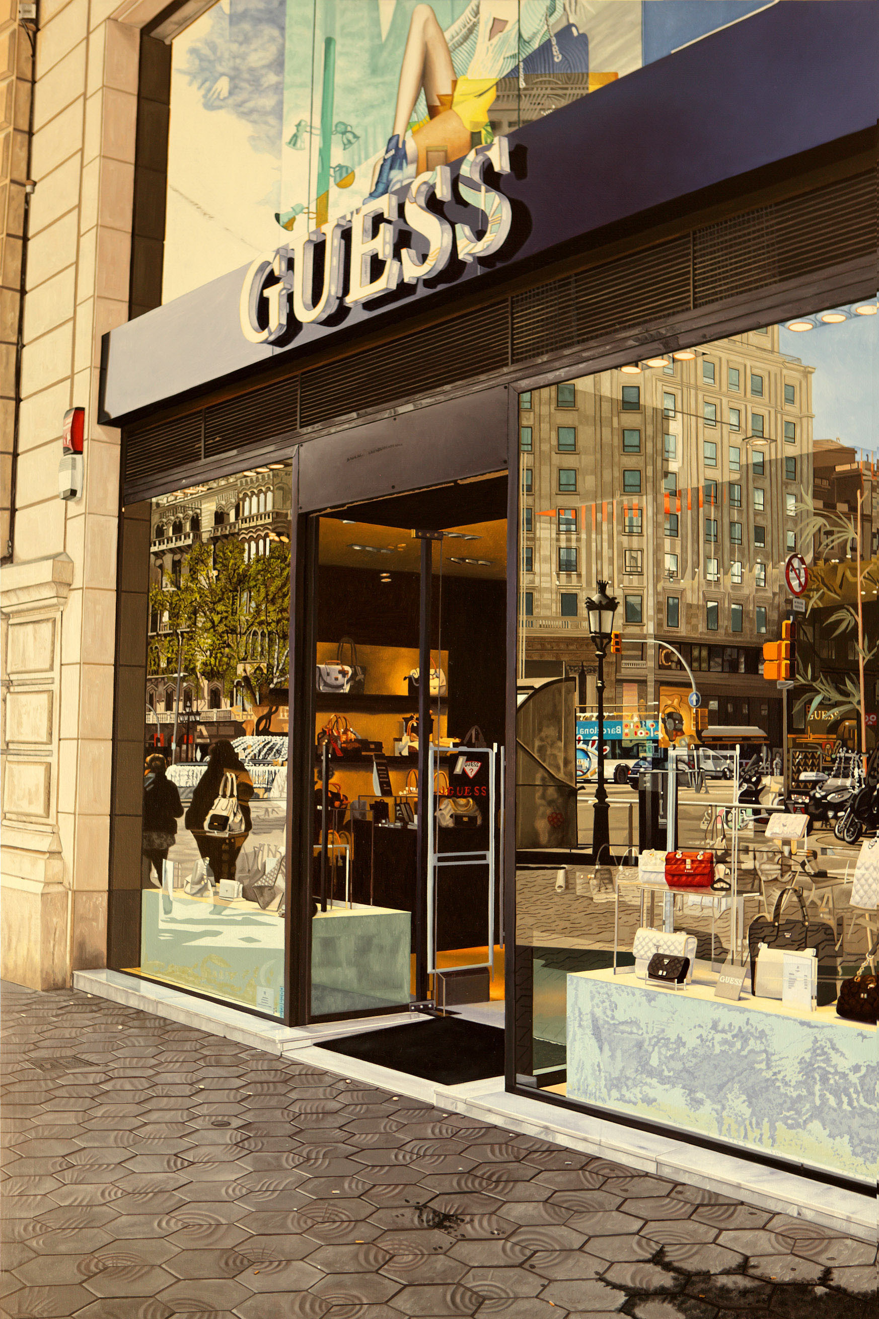 Tienda GUESS en Paseo de Gracia, 2016