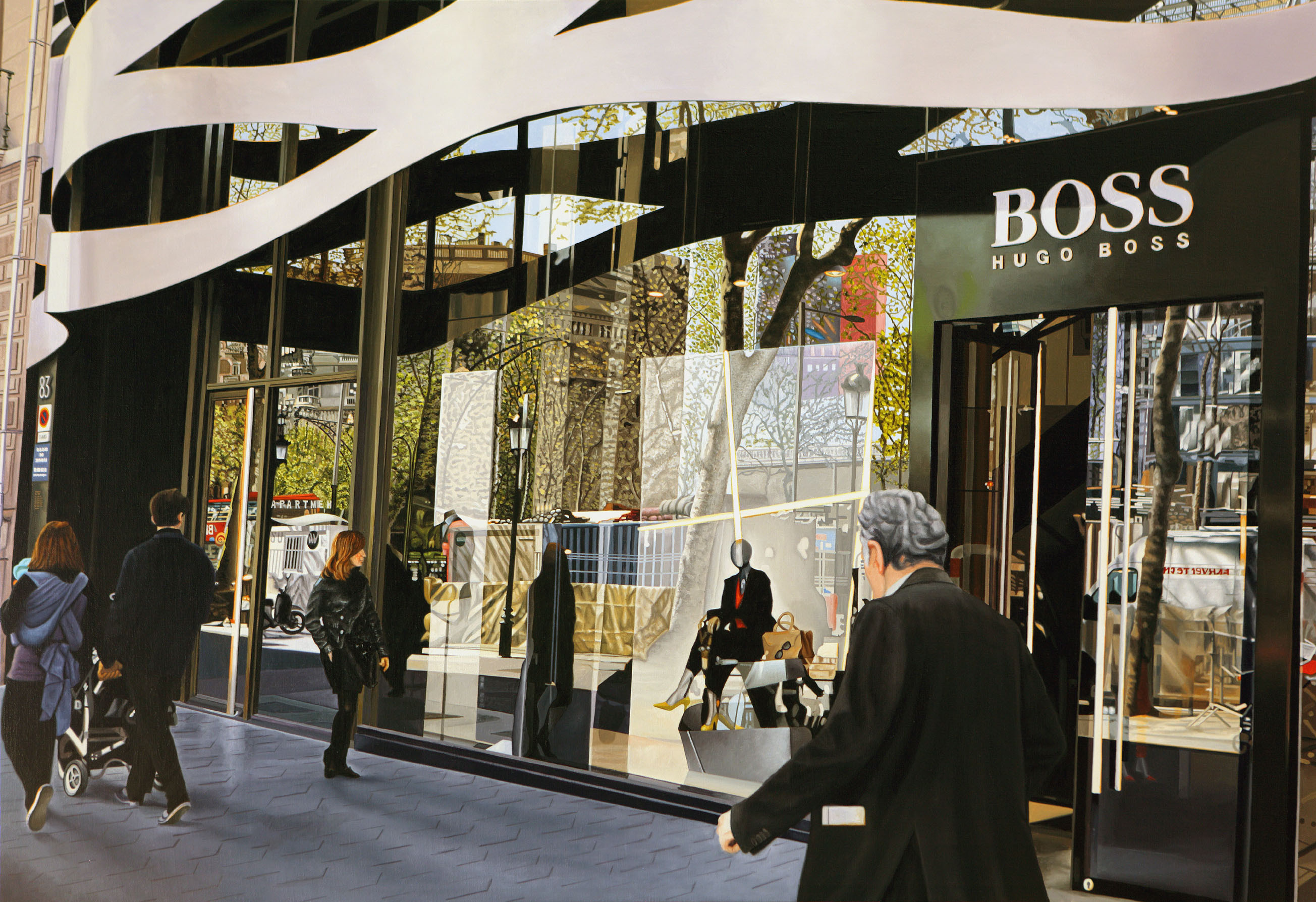 Tienda Hugo Boss en Paseo de Gracia, 2015