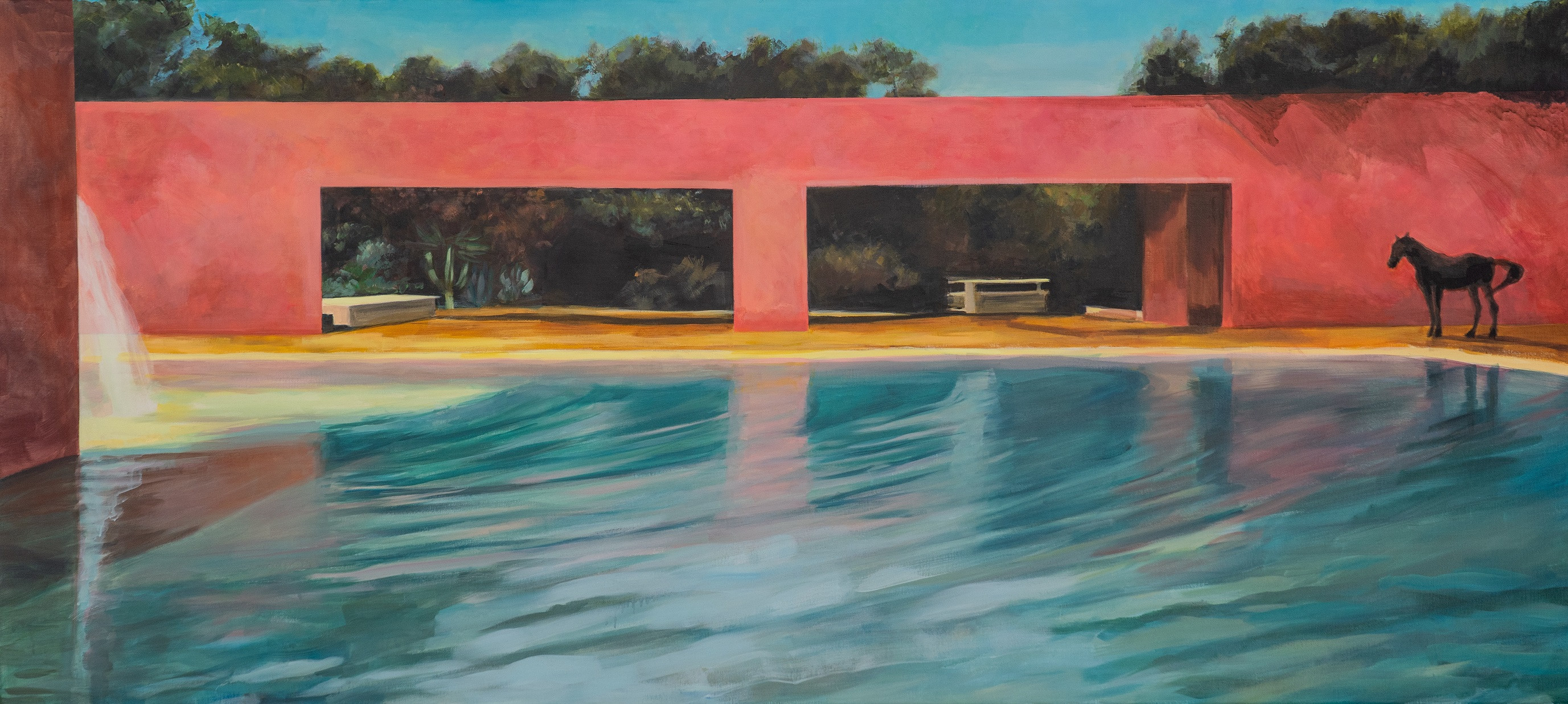 En mis fuentes cante el silencio. Luis Barragán. Cuadras San Cristóbal