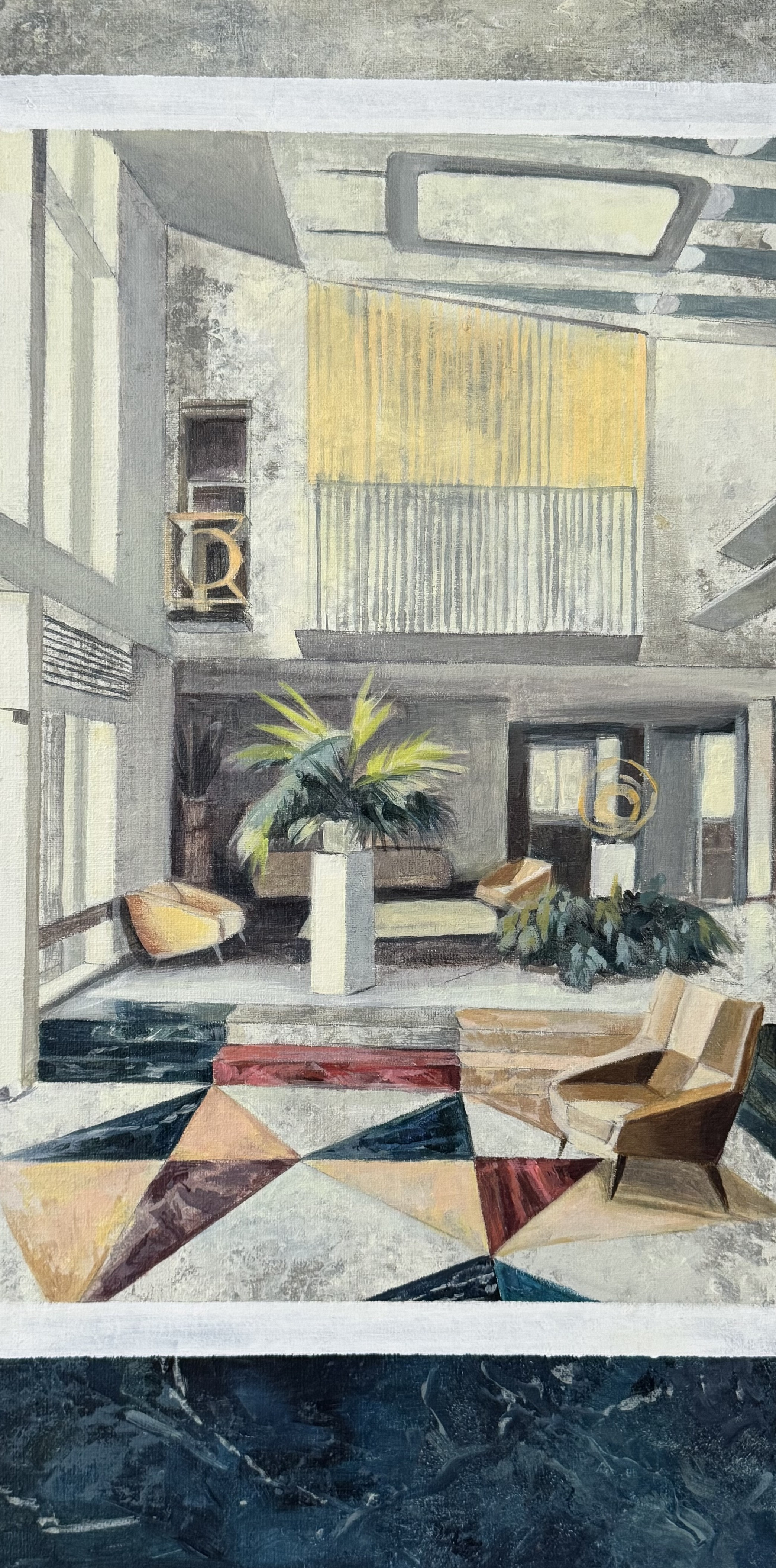 Caribbean light. Gio Ponti. Villa Planchart