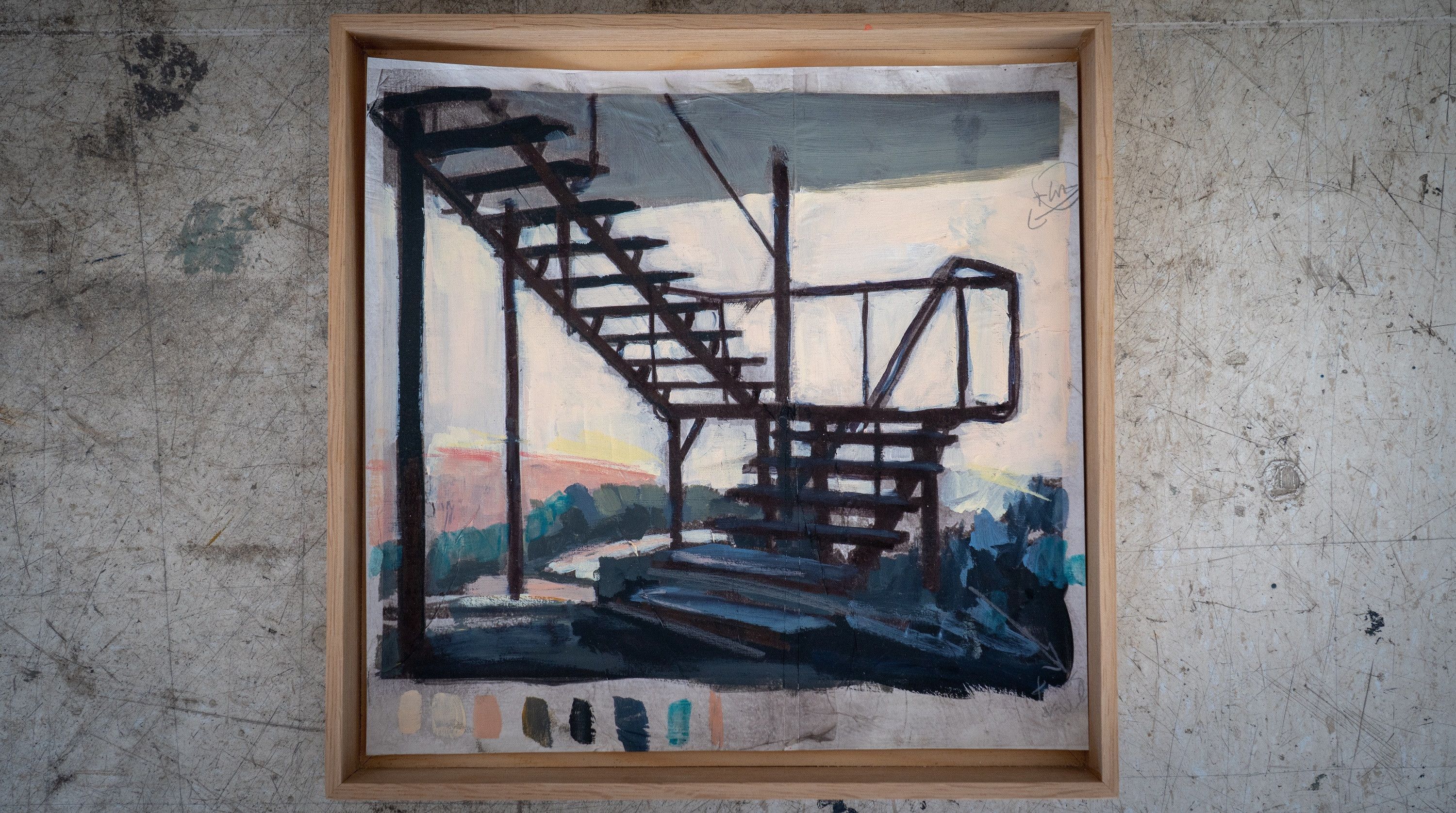 Boceto. Un espacio para soñar. Casa de vidrio