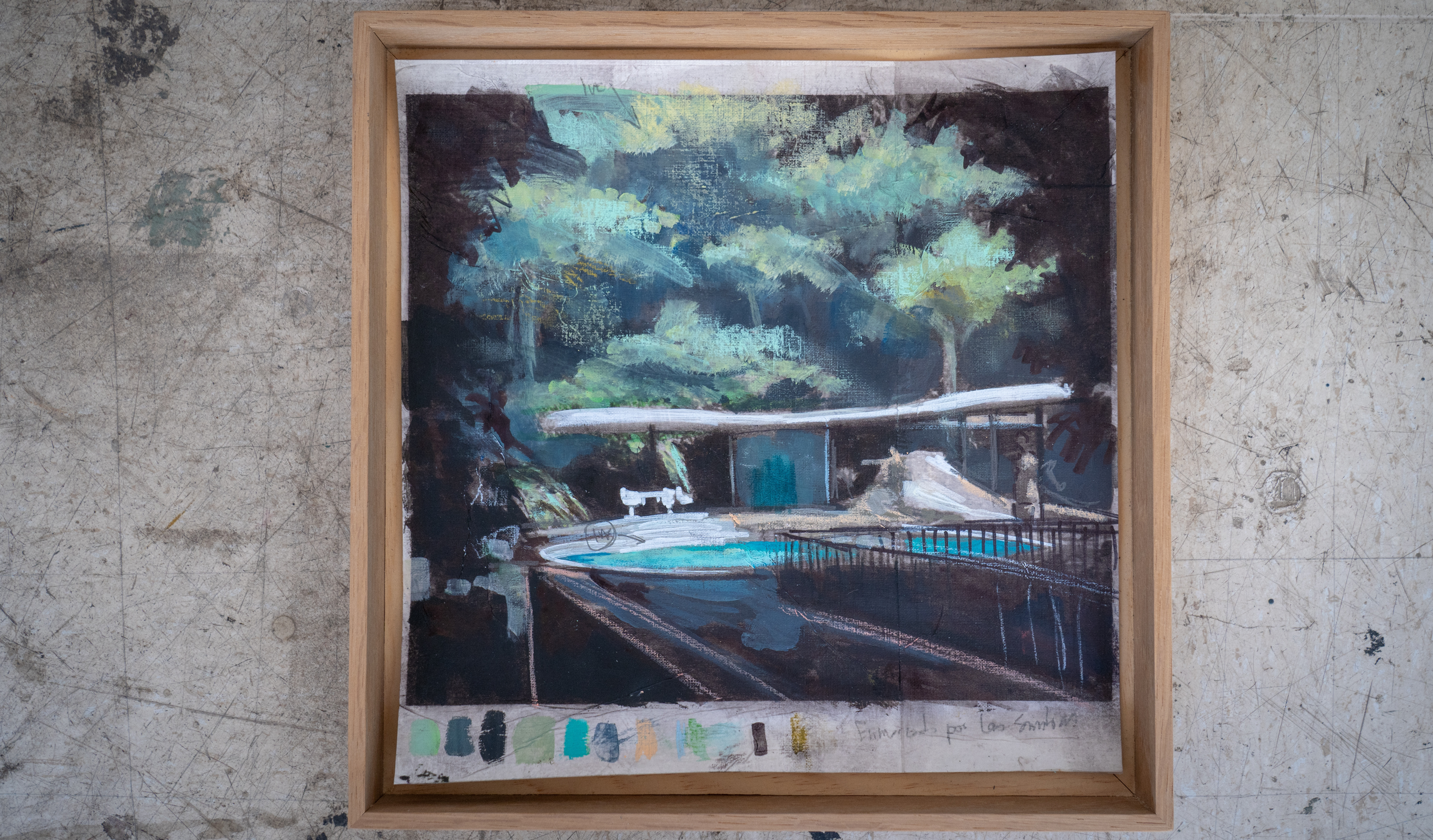 Boceto. La sensualidad de la curva. Casa das Canoas