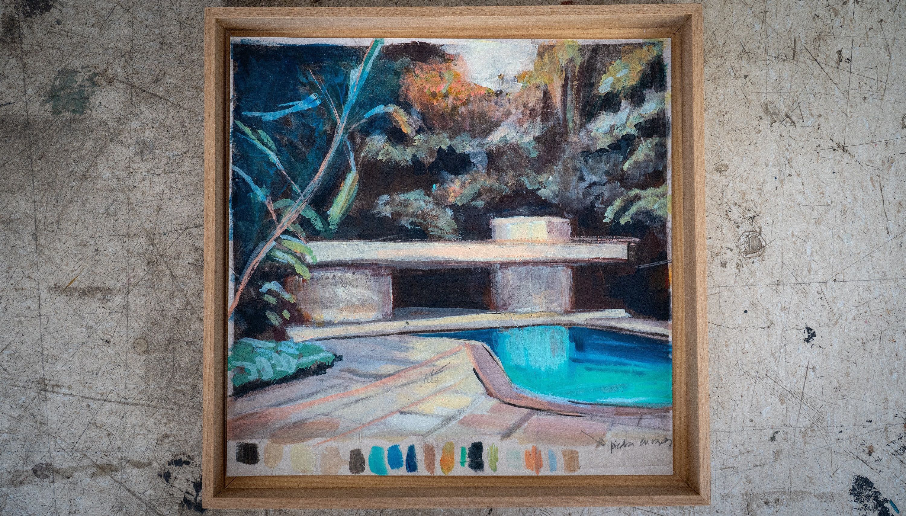 Boceto. Poesía y naturaleza. Casa das Canoas